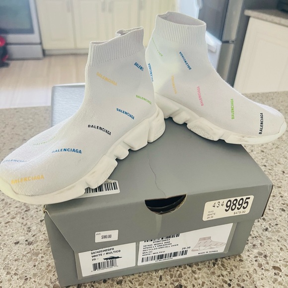 Authentic Kids Balenciaga Speed Sneaker - Picture 6 of 7